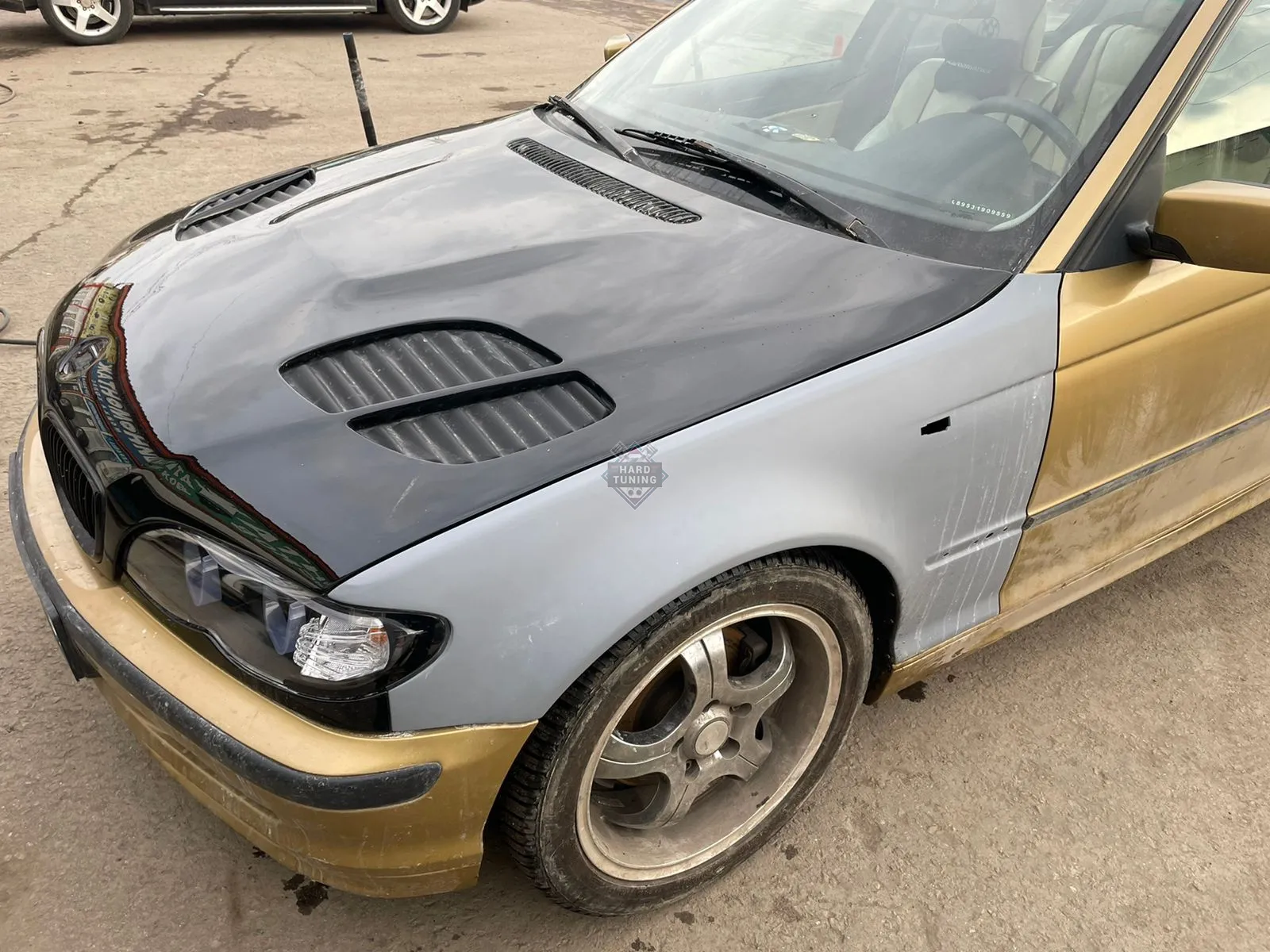 Капот GTR BMW E46 седан (Рест\Дорест)