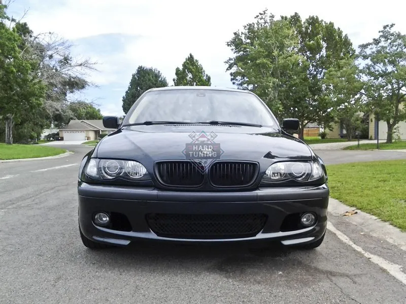 Передний бампер M-TECHNIK BMW E46 из полипропилена