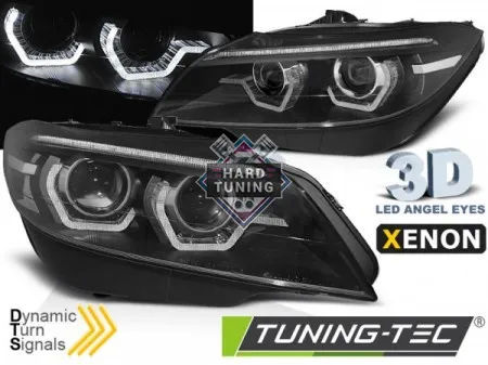 Передние фары BMW Z4 E89 (2009-2013) XENON HEADLIGHTS LED DRL SEQ fits черные