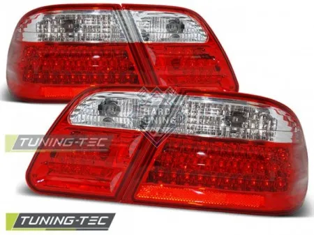 Задние фонари Mercedes W210 (1995-2002) LED красно-белые