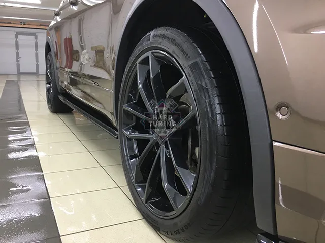 Накладки на пороги Parsan Volkswagen Tiguan 2