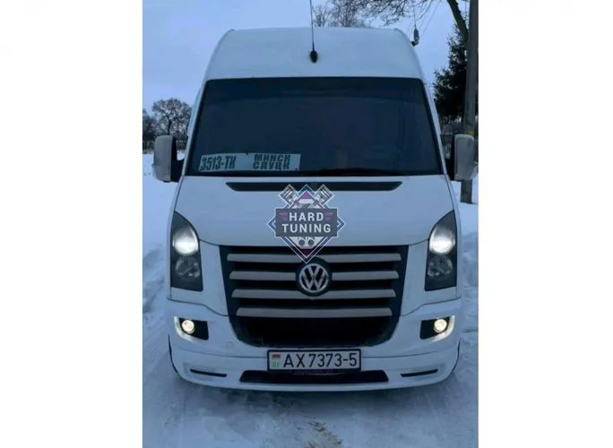 Накладка на передний бампер HT Volkswagen Crafter 1