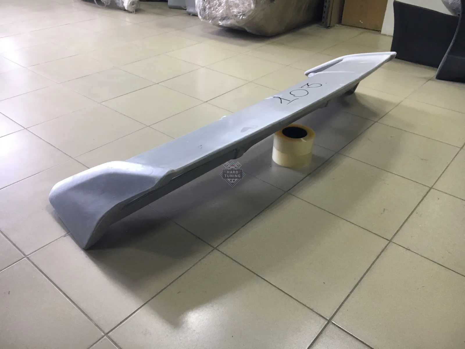 Спойлер RS v2 Ford Focus 2 2004-2011 хетчбек 3-5D