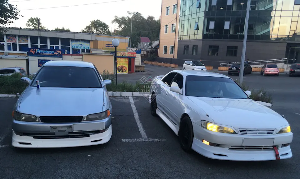 Накладка на передний бампер VERTEX Toyota Mark 2 90 рестайлинг
