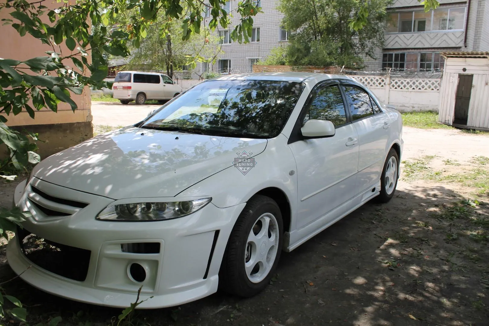 Накладки на пороги AutoExe Mazda 6 GG