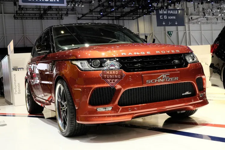 Передний бампер AC SCHNITZER Range Rover Sport 2 (L494) 2013-2017 дорестайлинг