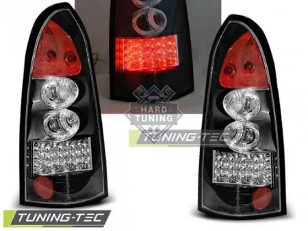 Задние фонари Opel Astra G (1997-2004) Kombi LED черные