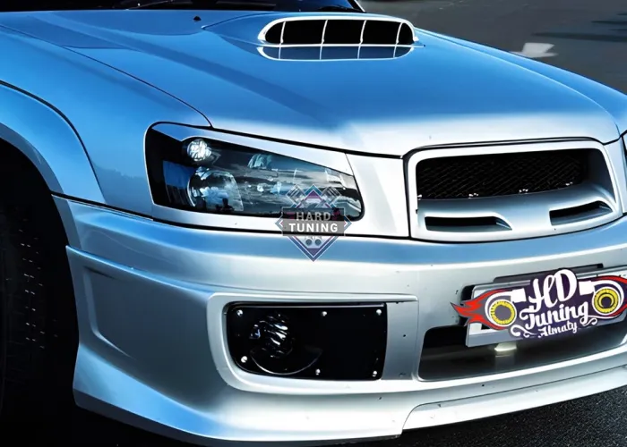 Реснички под фары Cross Sport Subaru Forester SG Дорестайлинг