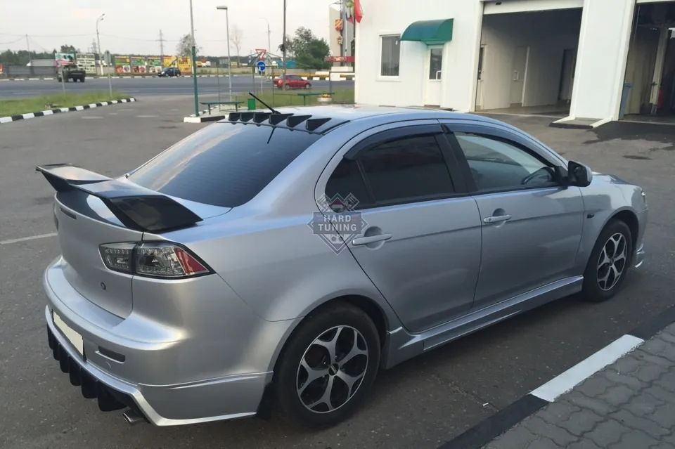 Аэродинамический рассекатель EVO (ZODIAC GENERATOR) 6 зубьев Mitsubishi Lancer 10 (2007-2016)