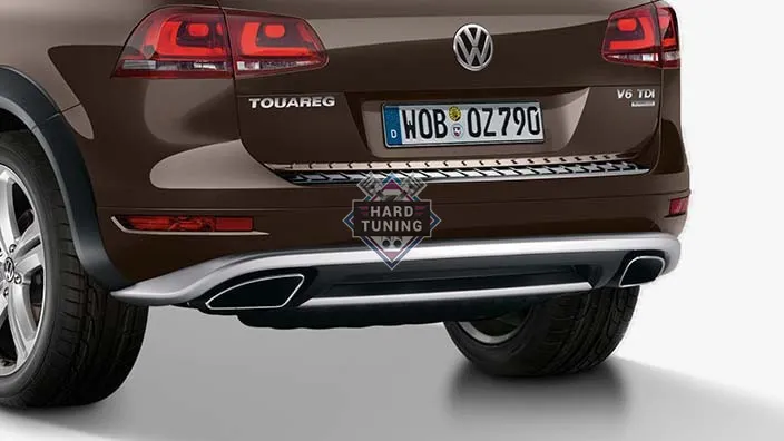 Диффузор заднего бампера NF Volkswagen Touareg 2 7P6 2010-2014