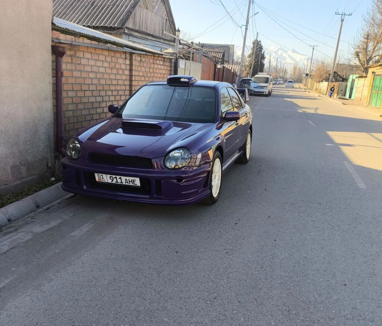 Передний бампер Prodrive Subaru Impreza GD/GD 2000-2002