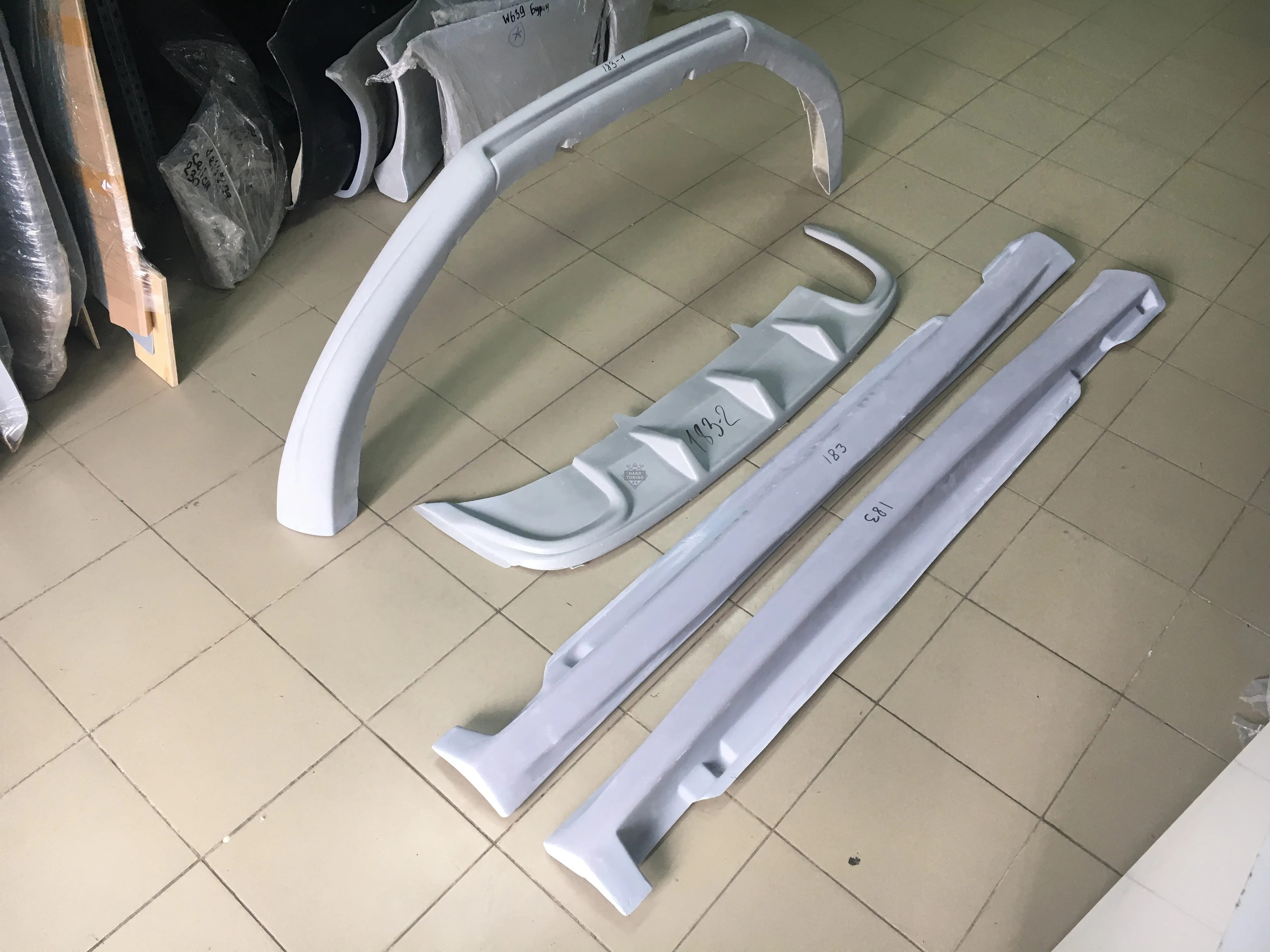 Обвес R-LINE Volkswagen Passat CC Дорестайлинг