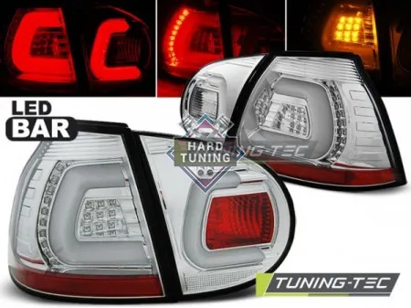 Задние фары VW GOLF 5 (2003-2009) LED BAR TAIL LIGHTS fits хром