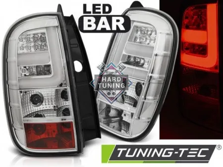 Задние фонари Dacia Duster (2010-2017) LED BAR хром