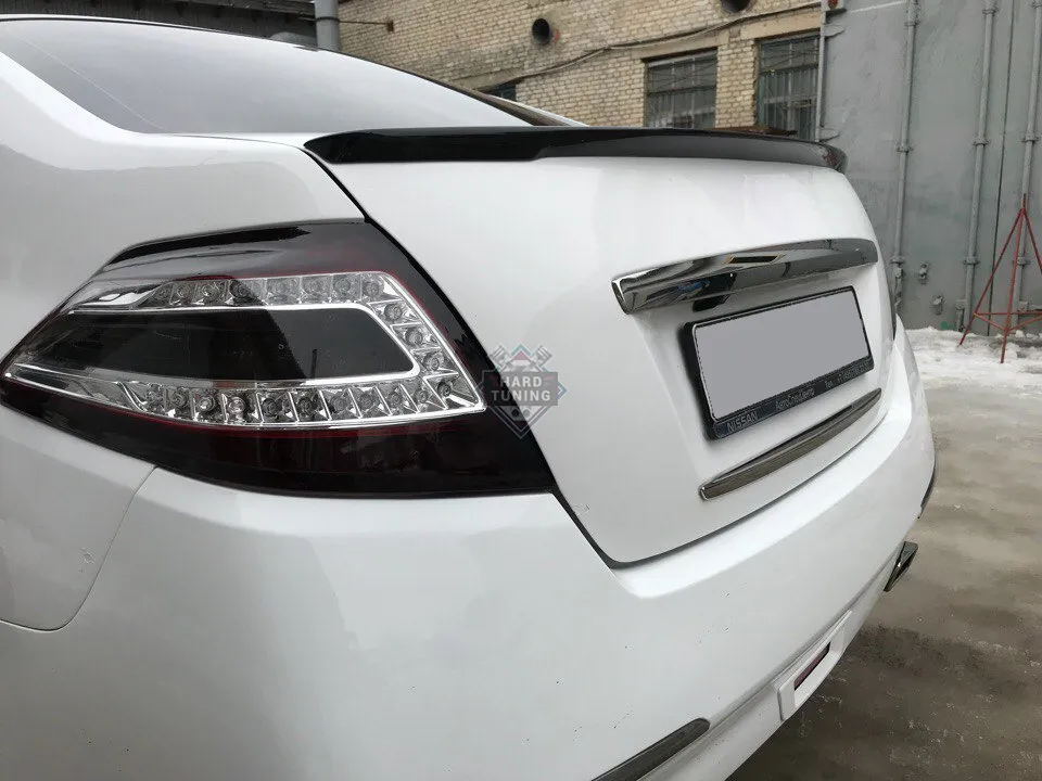 Спойлер лип с клыками Nissan Teana 2 J32