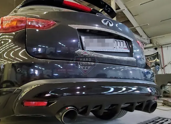 Диффузор заднего бампера Infiniti FX30D/FX35/FX37/FX50/QX70 (S51)