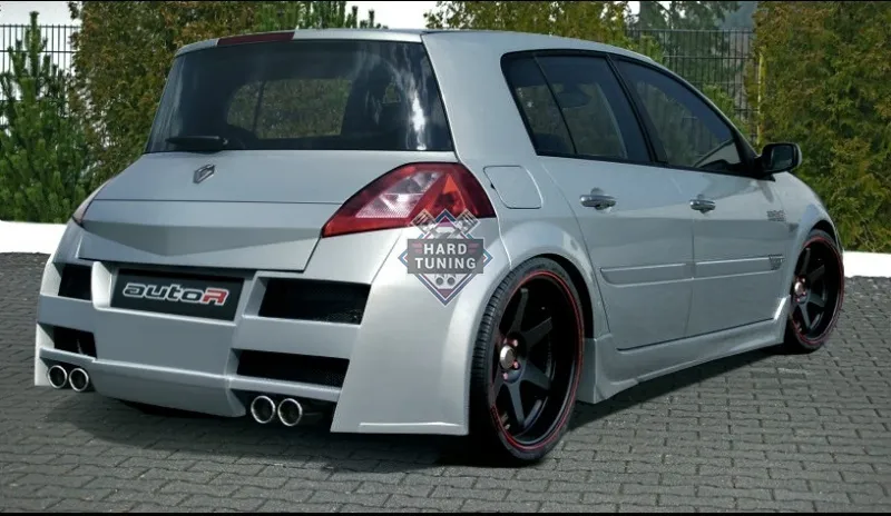 Задний бампер Auto R Renault Megane 2