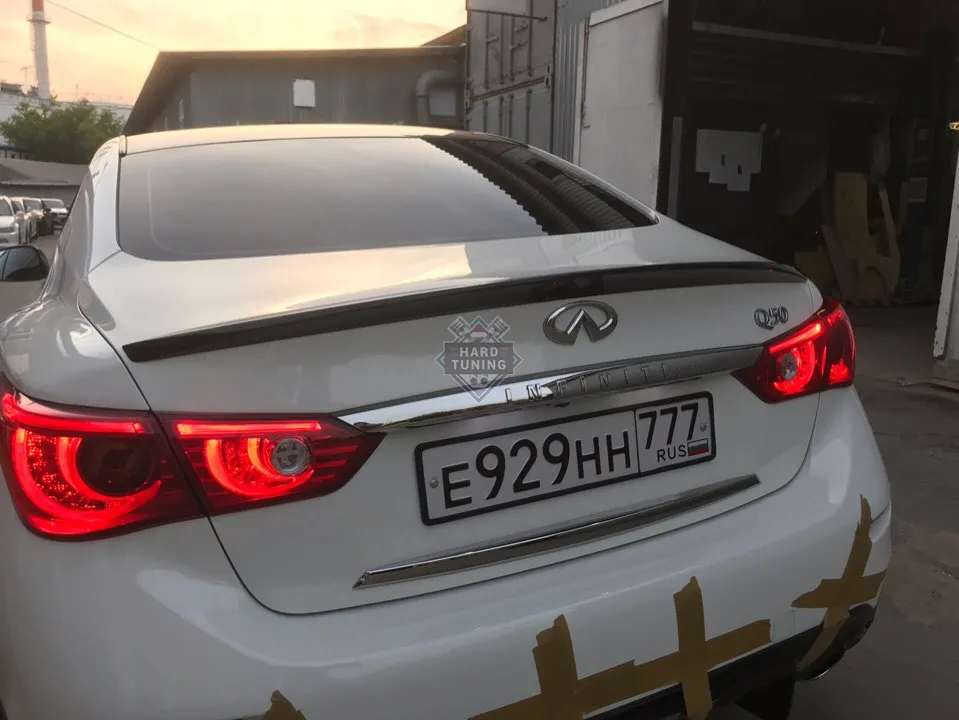 Спойлер лип Infiniti Q50