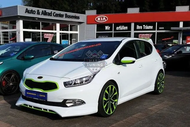 Накладки на фары CSR KIA Ceed 2 2012-н.в.