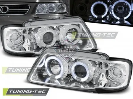 Передние фары AUDI A3 8L 1996-2000 HEADLIGHTS DAYLIGHT fits хром