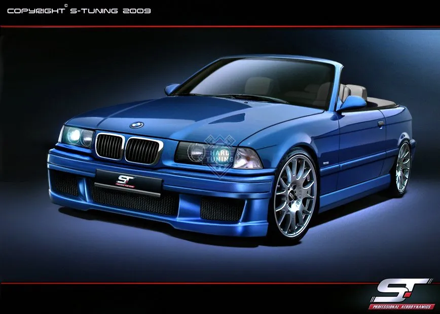 Передний бампер ST BMW E36