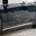 Накладки на пороги MUGEN-STYLE Honda Accord 8 (2008-2013) ABS пластик
