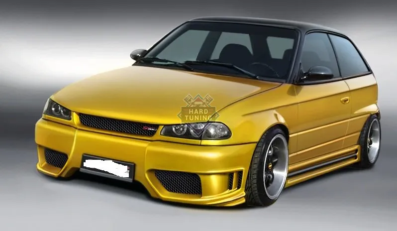 Накладки на пороги Inferno Opel Astra F