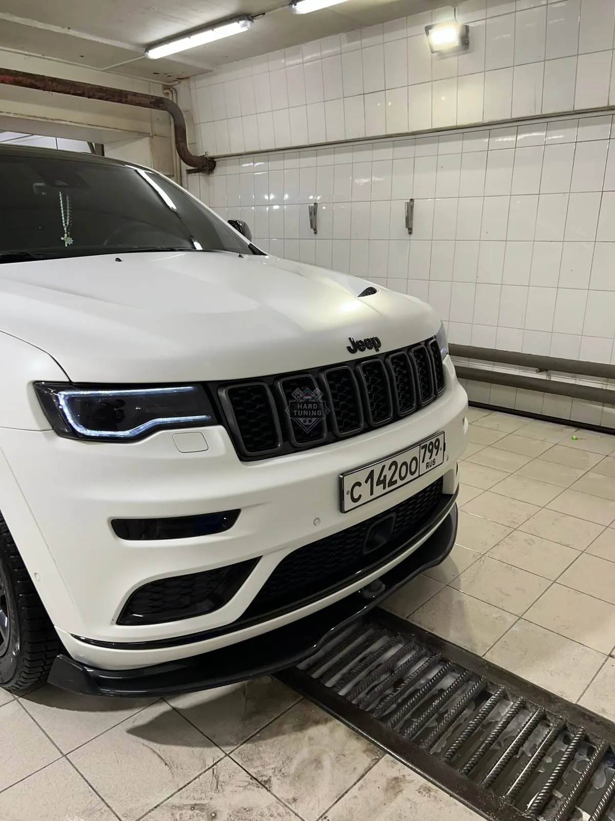 Сплиттер переднего бампера Jeep Grand Cherokee WK2 (2017-2020)