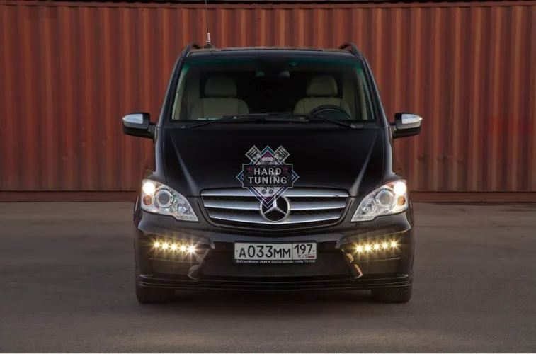 Передний бампер Wald Black Bison Mercedes Vito/Viano (W639) рестайл