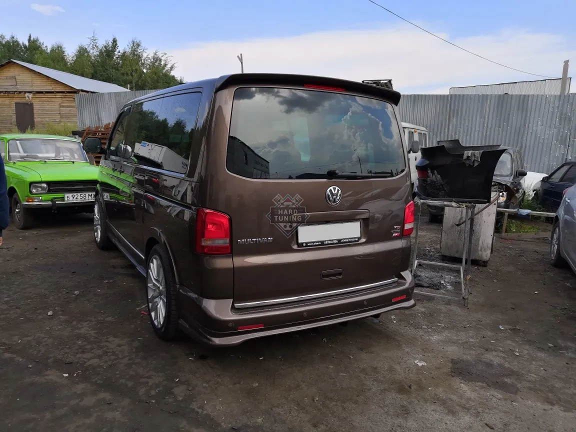 Накладка на задний бампер Rieger Volkswagen T5