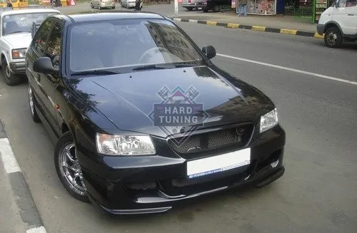 Передний бампер RACER Hyundai Accent