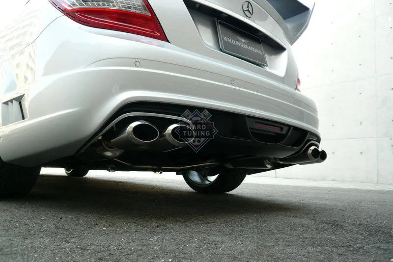 Задний бампер WALD BLACK BISON Mercedes C-Class W204