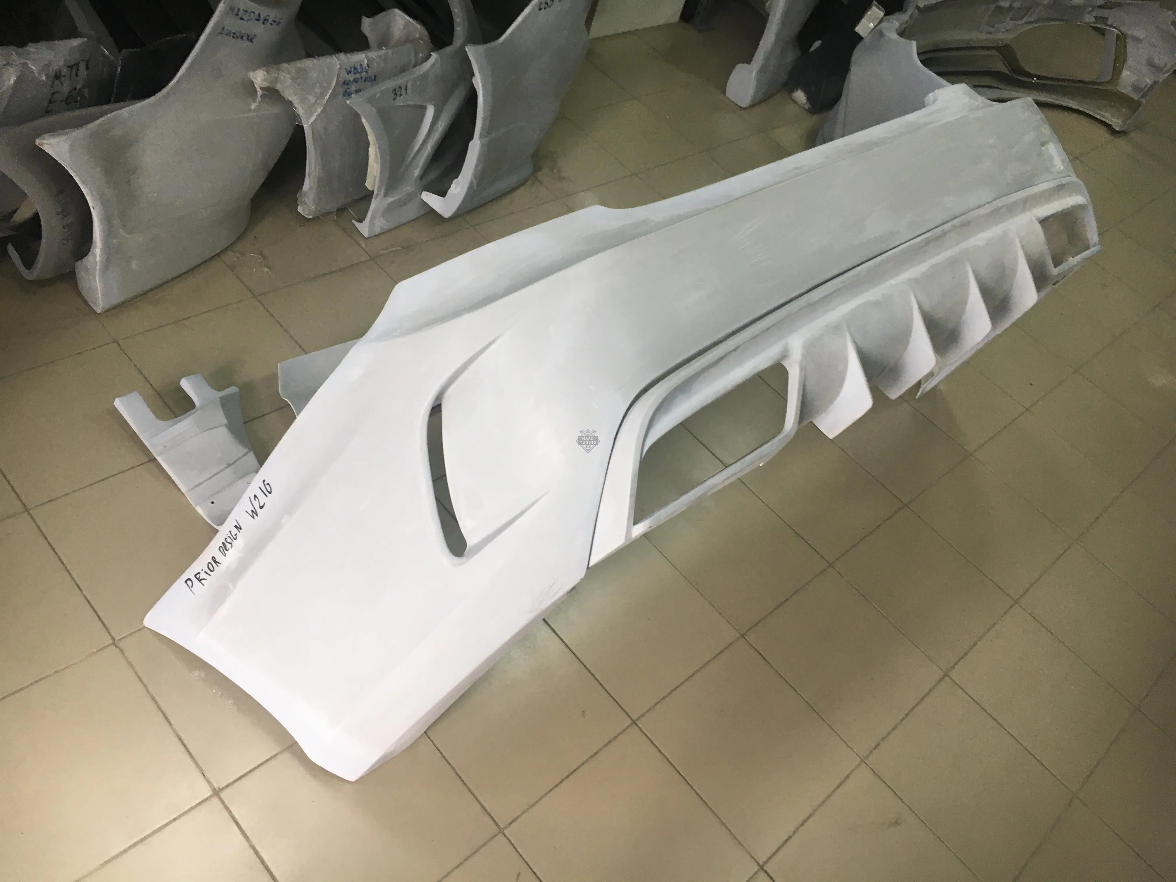 Задний бампер Prior Design Mercedes CL-Class W216