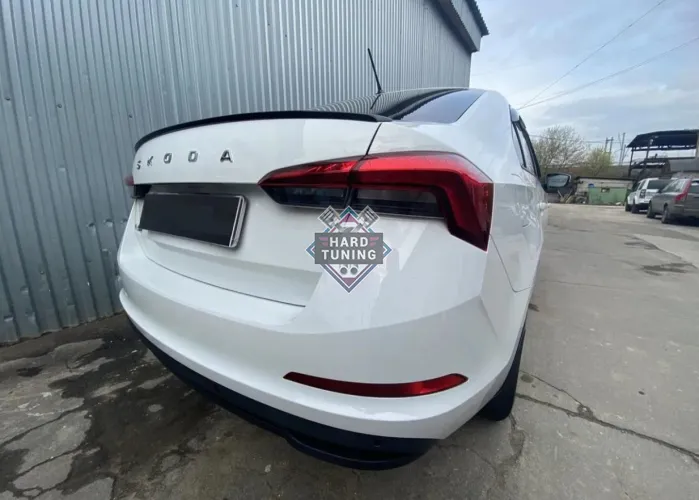 Лип спойлер SKODA RAPID 2 (2020+)
