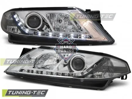 Передние фары Renault Laguna 2 (2001-2005) Daylight хром