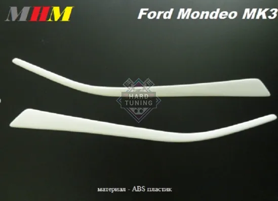 Накладки на фары (ресницы) Ford Mondeo 3
