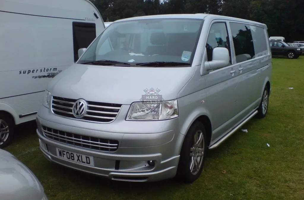 Накладка на передний бампер R-LINE Volkswagen T5 дорестайлинг