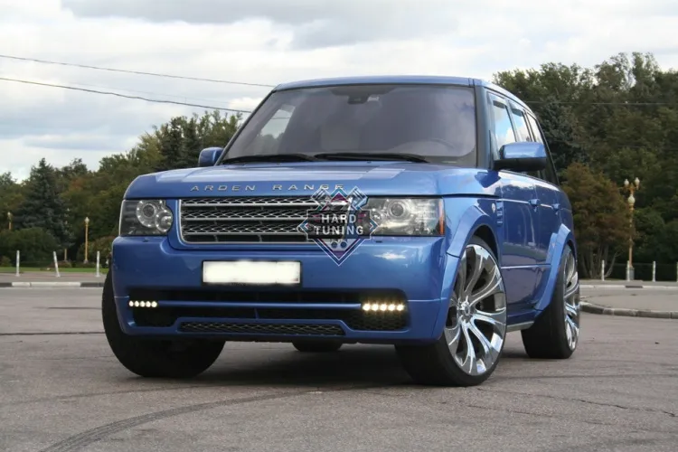 Накладка на передний бампер TRIGGER Range Rover Vogue L322 2й-рестайлинг (2009-2012)