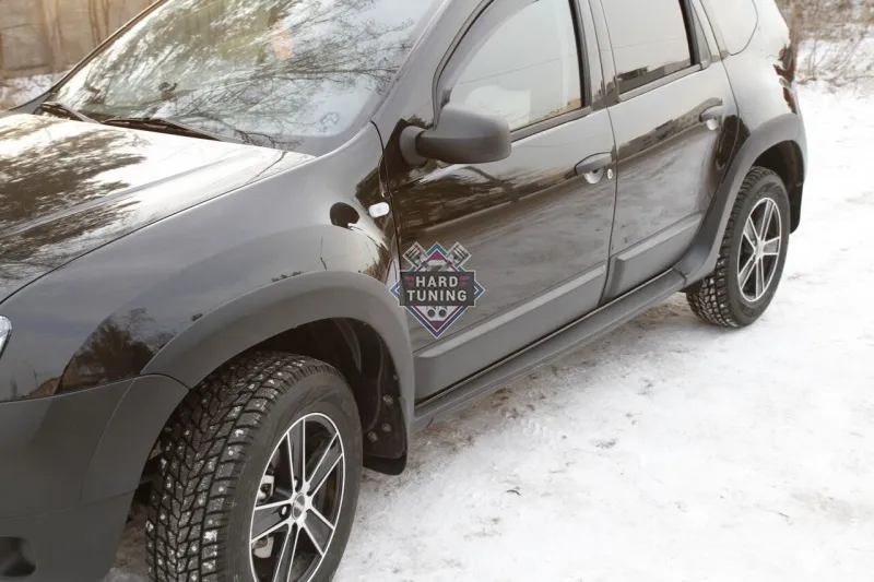 Расширители арок (глянец) Renault Duster 2010-2015