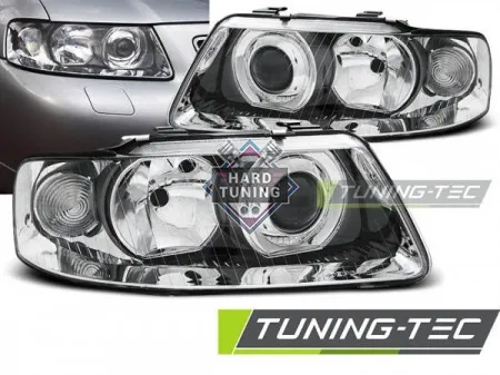 Передние фары AUDI A3 8L 2000-2003 HEADLIGHTS fits хром