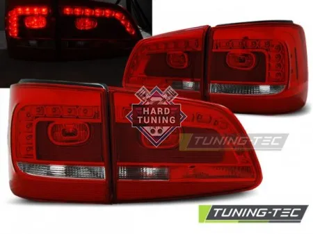 Задние фары VW TOURAN 2 (2010-2015) LED TAIL LIGHTS fits красно-белые