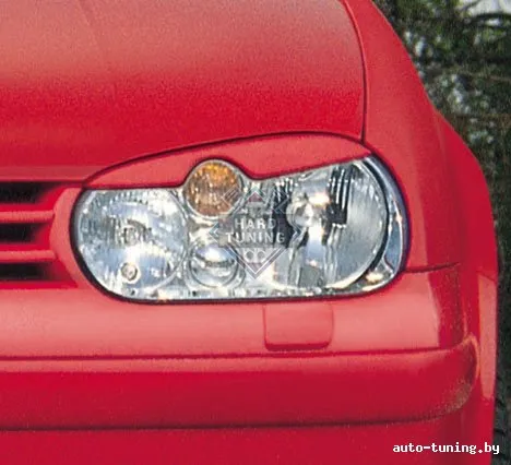 Накладки на фары c прорезями Volkswagen Golf 4
