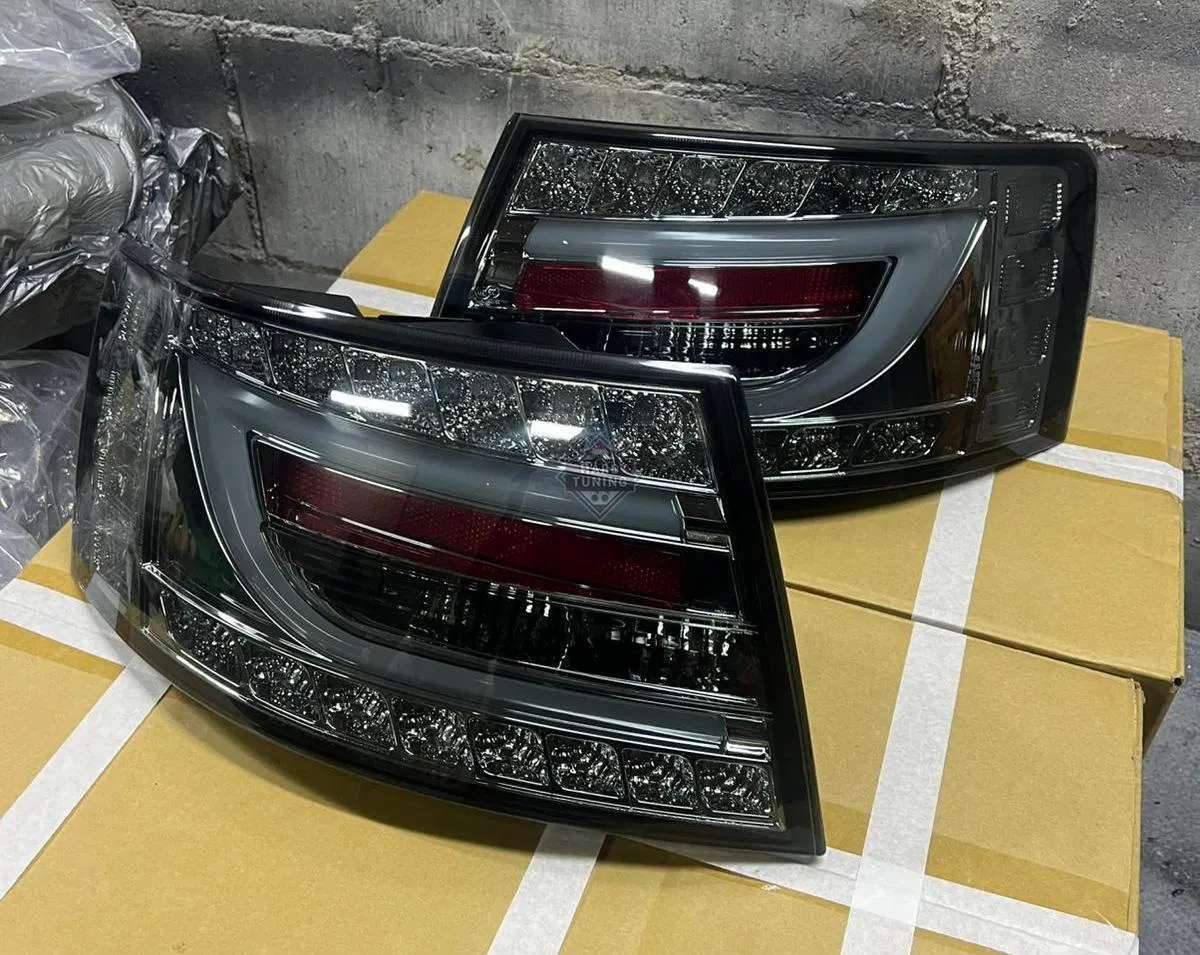 Задние фары AUDI A6 C6 (2005-2008) SEDAN 7PIN LED TAIL LIGHTS fits тонированные