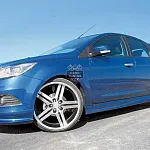 Накладки на пороги LORD Ford Focus 2 2004-2011 стеклопластик
