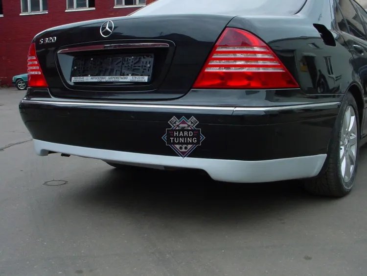 Накладка на задний бампер Carlsson MERCEDES S-KLASSE (W220)