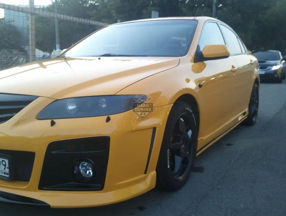 Накладки на пороги AutoExe Mazda 6 GG
