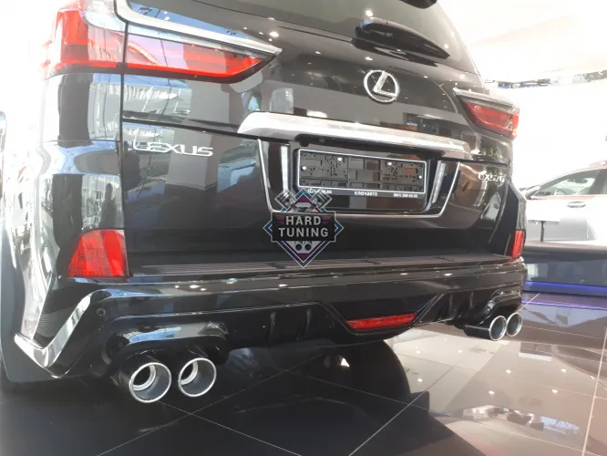Накладка на задний бампер Lexus LX570 HEMMES LEXUS LX570/450 (2016+)