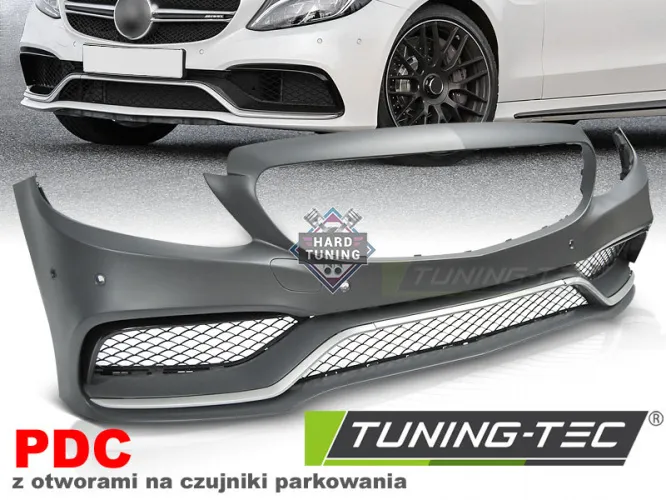 Передний бампер SPORT PDC Mercedes W205 (2014-2018)