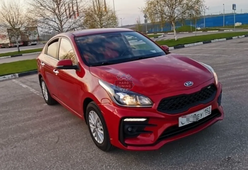 Передний бампер KUDOS ROMB KIA Rio 4 (2017-2020)