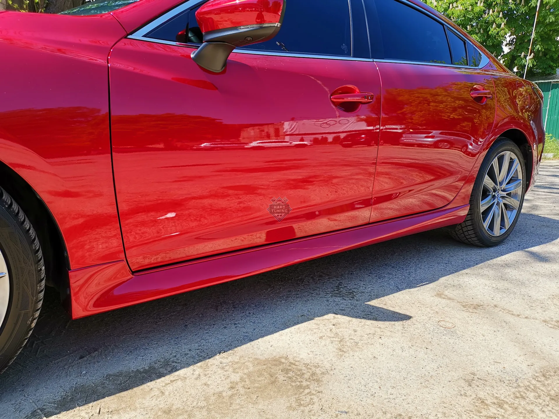 Накладки на пороги SKYACTIV SPORT Mazda 6 GJ 2012-2023